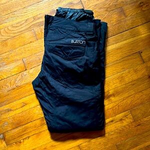 Burton Snowboard Pants - like new no wear and tear